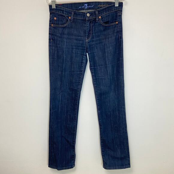 7 For All Mankind Straight Leg Jean - Picture 2 of 8
